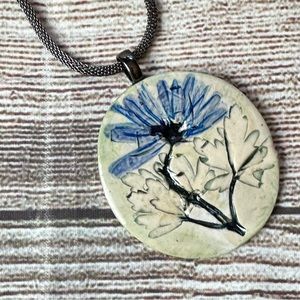 Artisan Flower Necklace